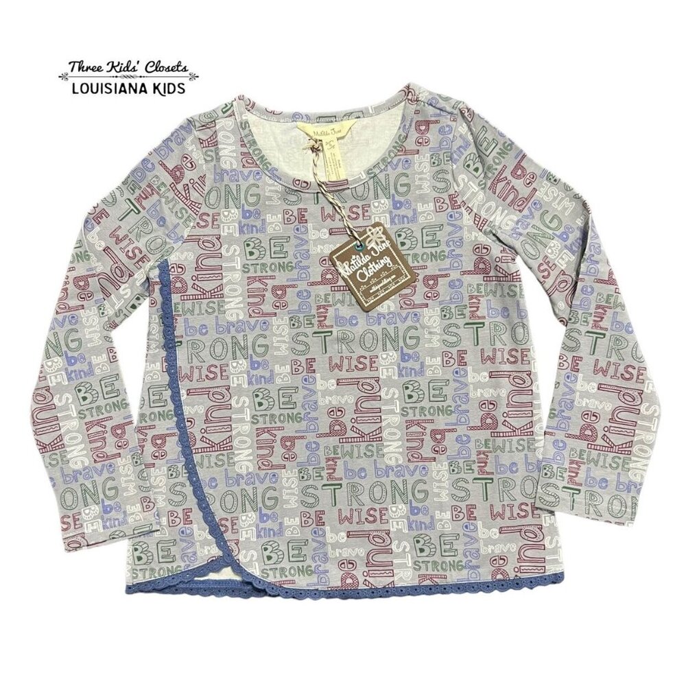 NEW Matilda Jane Sz 6 Best You Can Be Graffiti Tee Shirt